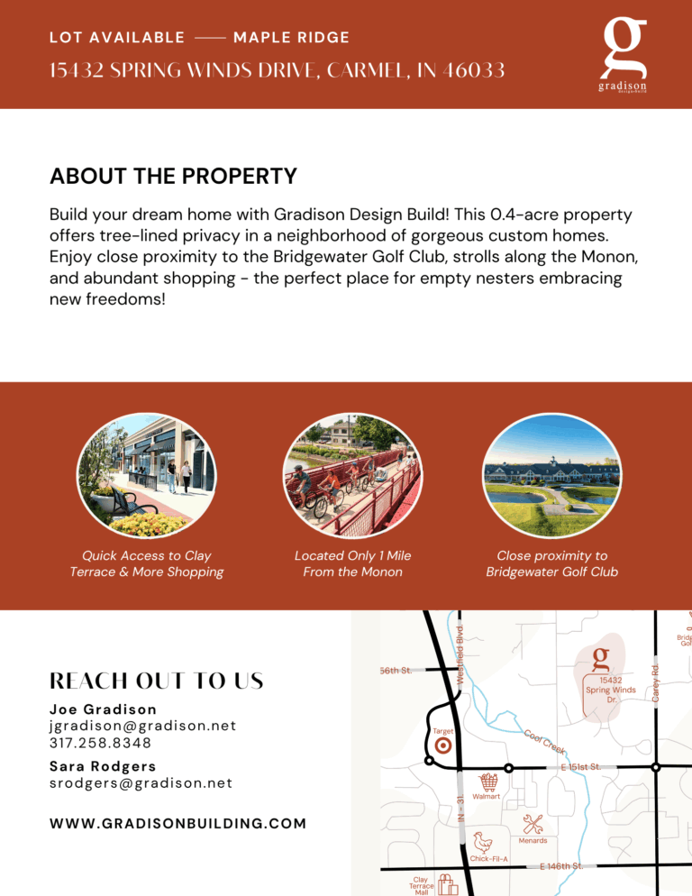 SOLD - MAPLE RIDGE: LOT 40 - Gradison